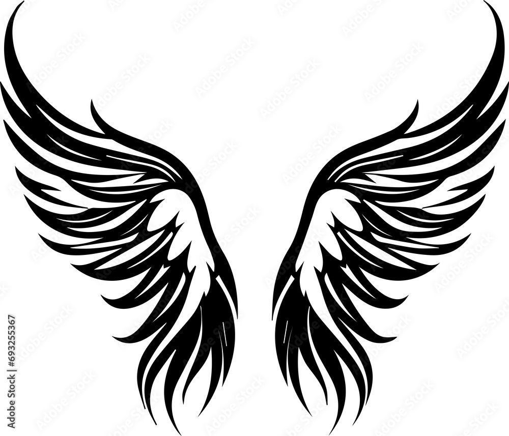 Obraz premium beautiful angel wings