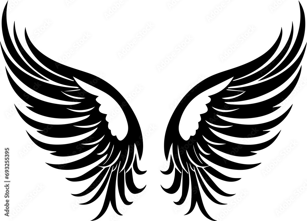 Obraz premium beautiful angel wings