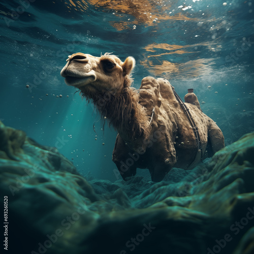 Camel in the deep sea