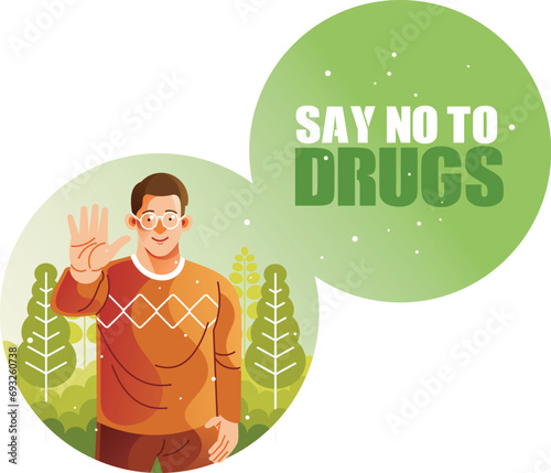 Man Say No to Drugs