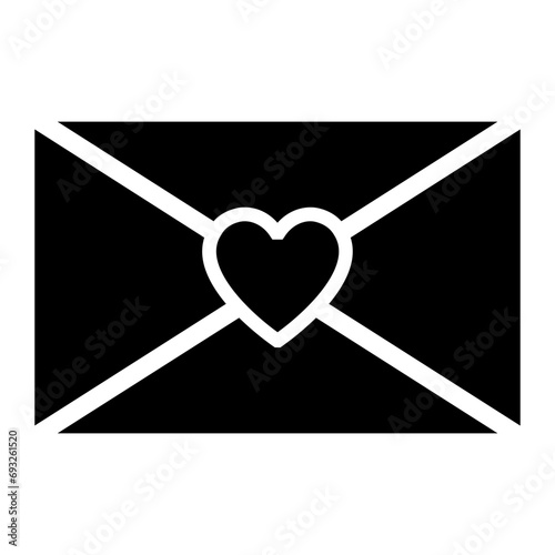 valentine card icon