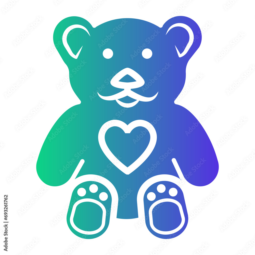 Naklejka premium valentine icon