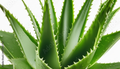 A close up of a green plant with spiky leaves