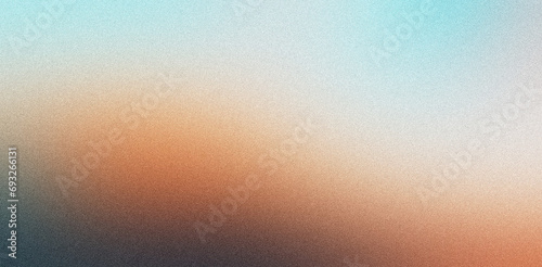 High quality trendy color gradient, blurred background with rough grain texture, backdrop for various design needs