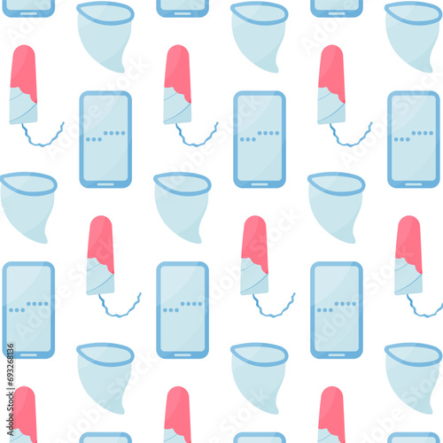 feminine hygiene uterus tampon blood cup calendar