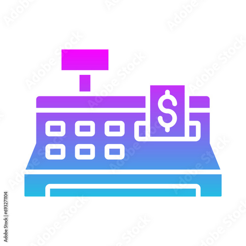 Cashier Machine Icon