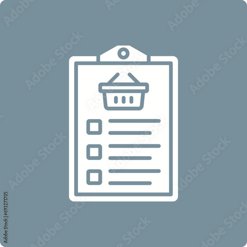 Shopping List Icon