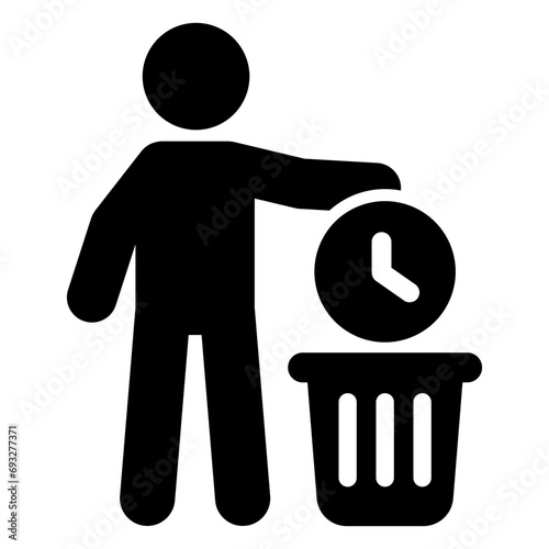waste time