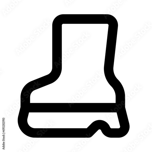 Boots Line UI Icon