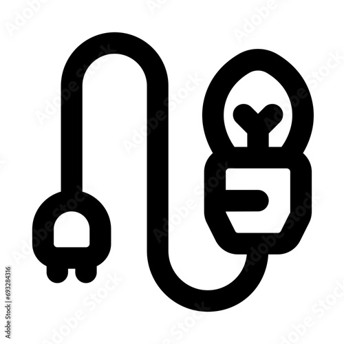 Light Bulb Line UI Icon