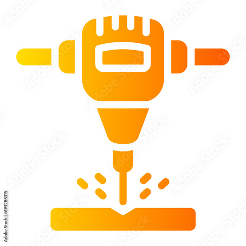 jackhammer Gradient icon