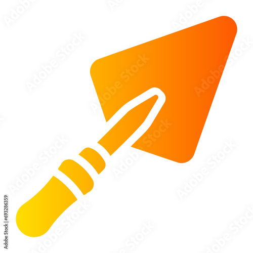 trowel Gradient icon