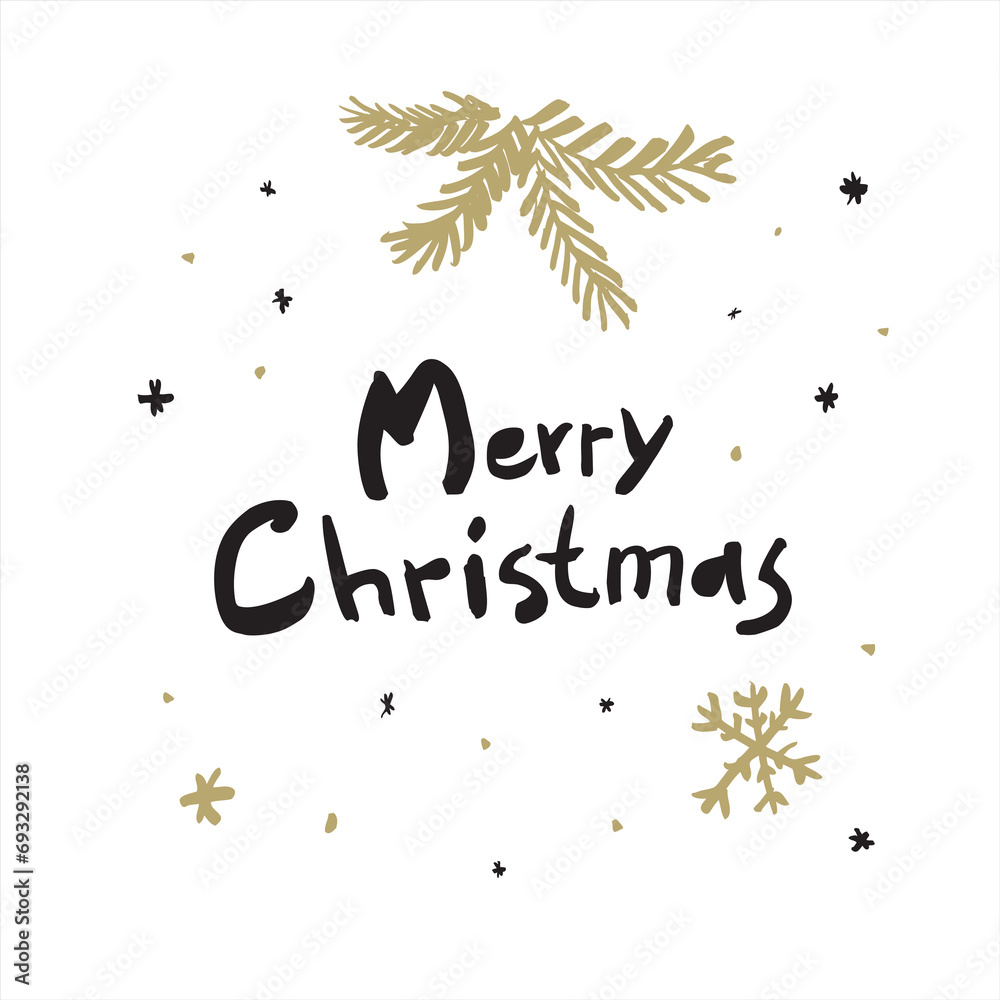 Merry Christmas. Christmas greeting card Merry Christmas. Christmas greeting card