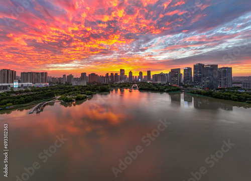 Urban Scenery of Huai'an, Jiangsu Province