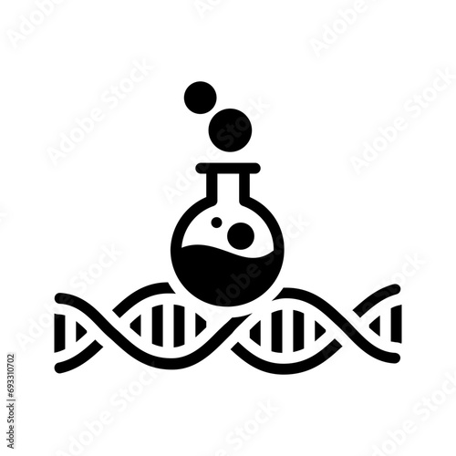 Solid black icon for Lab