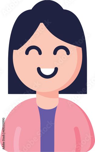 person with a smile