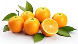 Fresh orange fruit UHD wallpaper