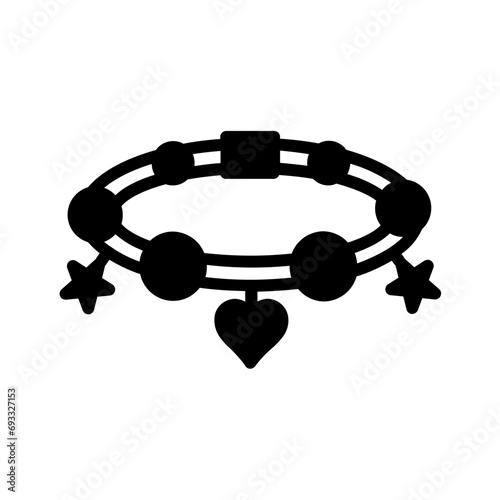 Solid black icon for Charms