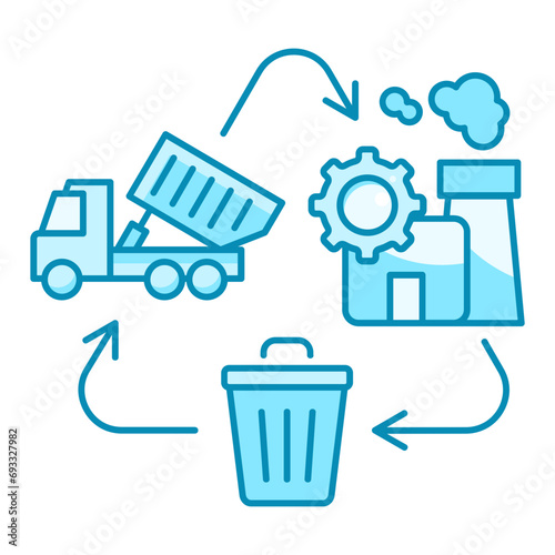 Recycle Process  Icon