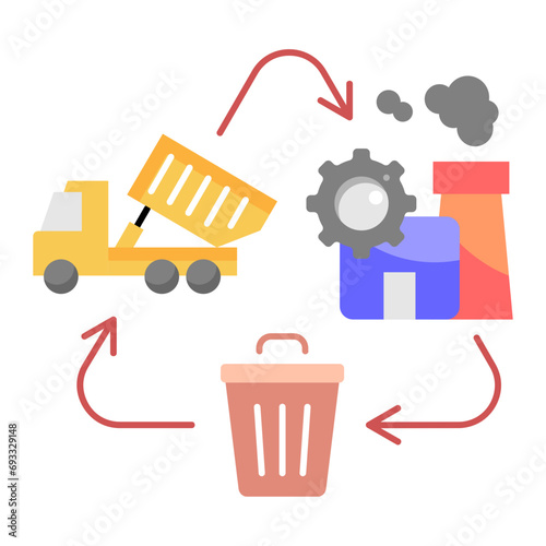 Recycle Process  Icon