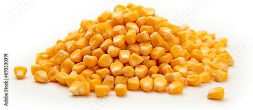 Puffed corn photo