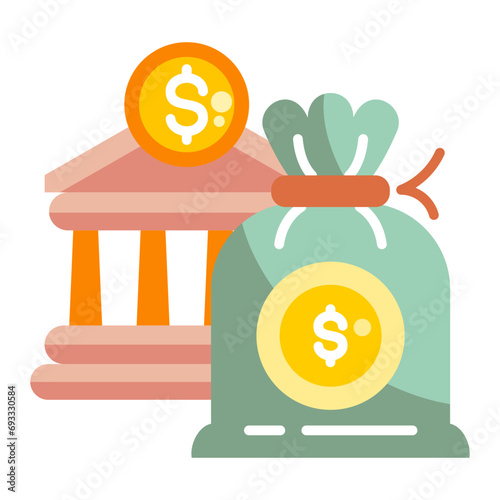 Bank Loan Icon
