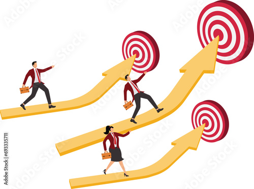 Business target and strategy, Strategy, Achievement, Aiming, Aspirations