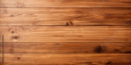 Top-down isolated background showing empty wooden table corner with perspective view and clipping path.