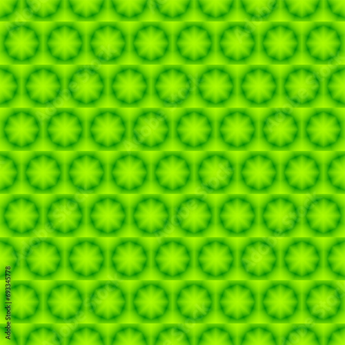 abstract green background with circles