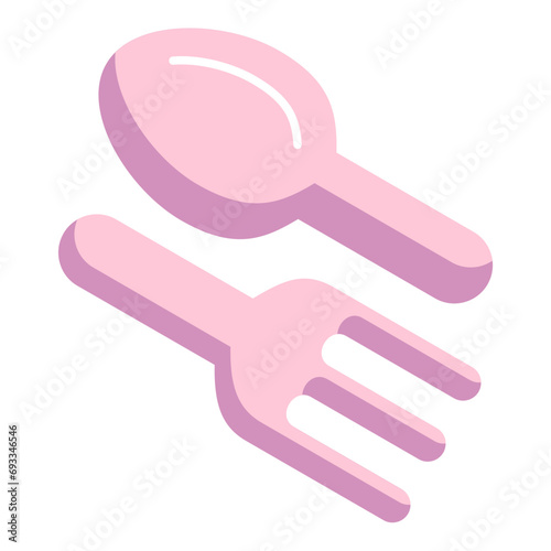 Baby Cutlery Icon