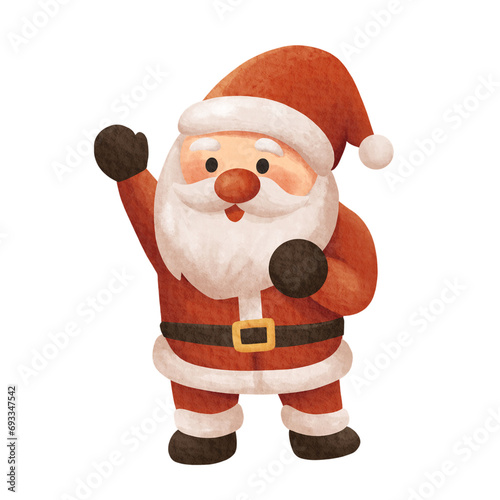 Santa Claus, Christmas, drawing 