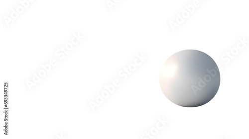 Ball isolated on white