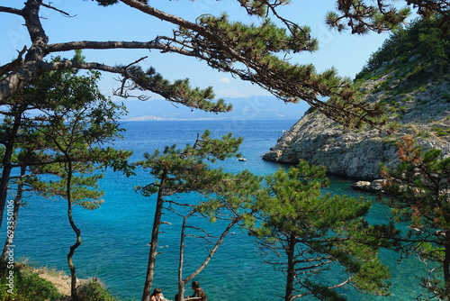 Kueste bei Vrbnik auf Krk photo
