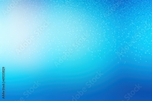 Glowing azure white grainy gradient background