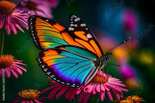 butterfly on flower © Jamini