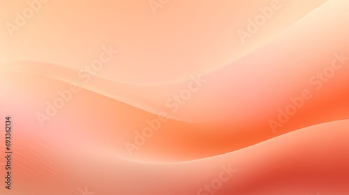 Peach fuzz, orange and pink shades gradient background