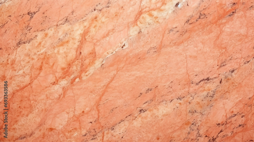 Background with rough and uneven texture of natural granite in peach fuzz color. Background with rough and uneven texture of natural granite in peach fuzz color.