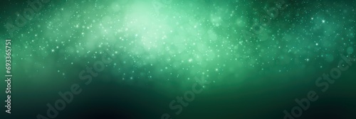 Glowing green white grainy gradient background 
