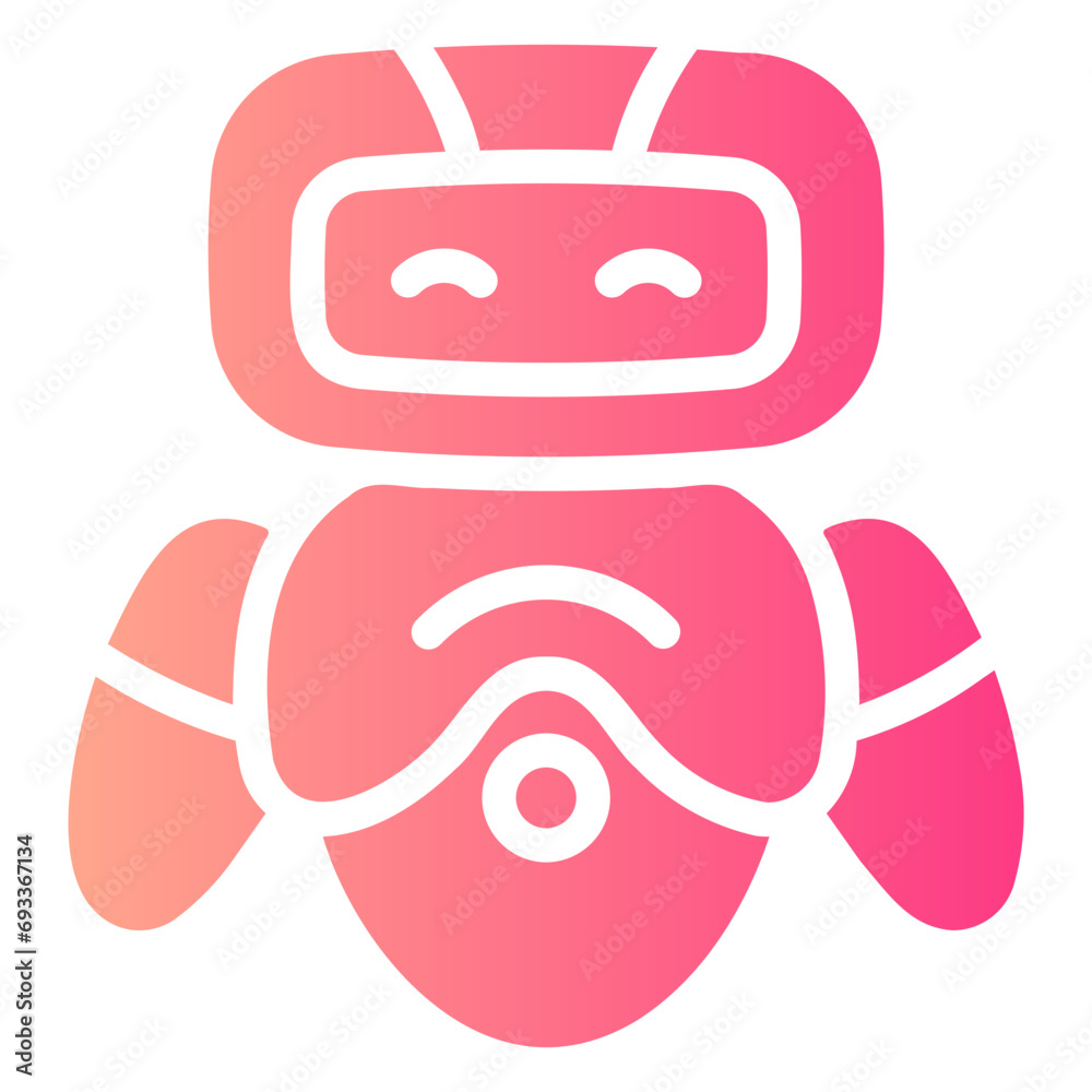 robot Gradient icon