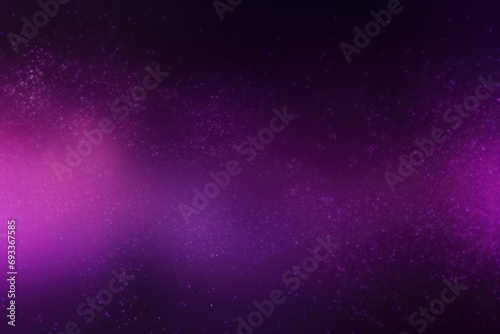 Glowing lilac black grainy gradient background