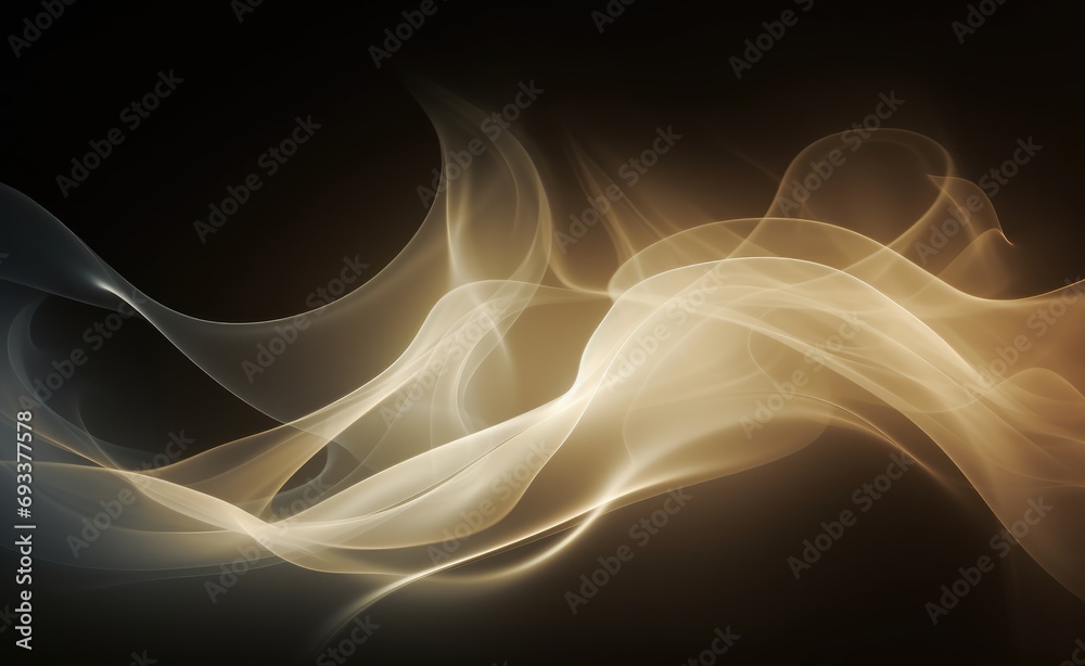 Abstract light background with puffs of ivory smoke. Abstract light background with puffs of ivory smoke.