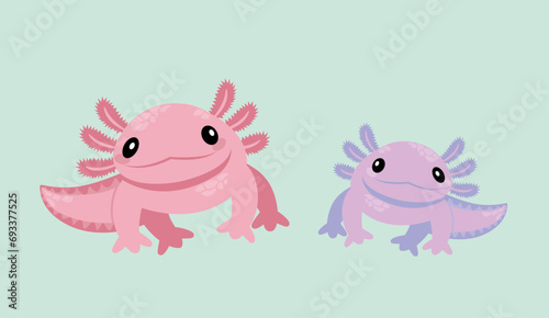 Axolotl Wasserdrache