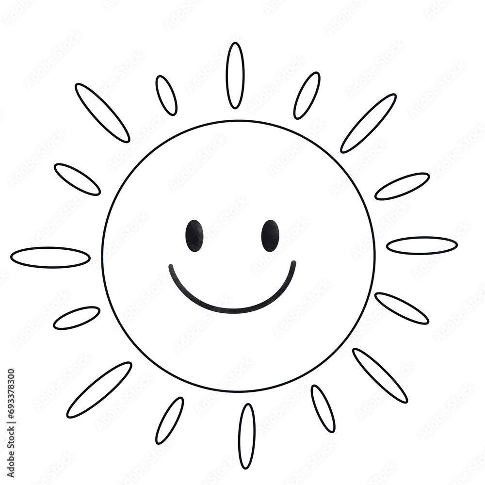 line sun smile line sun smile