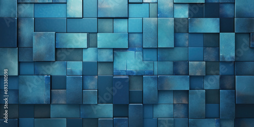 Textured polished wall background with tiles. Abstract modern background