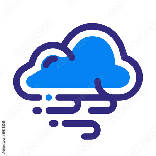 Windy Mixed Icon