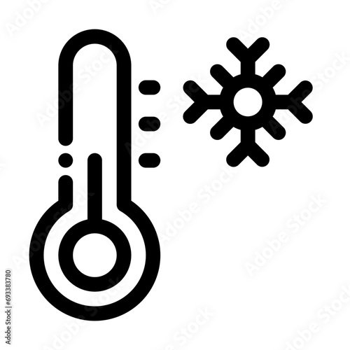 Cold Line Icon