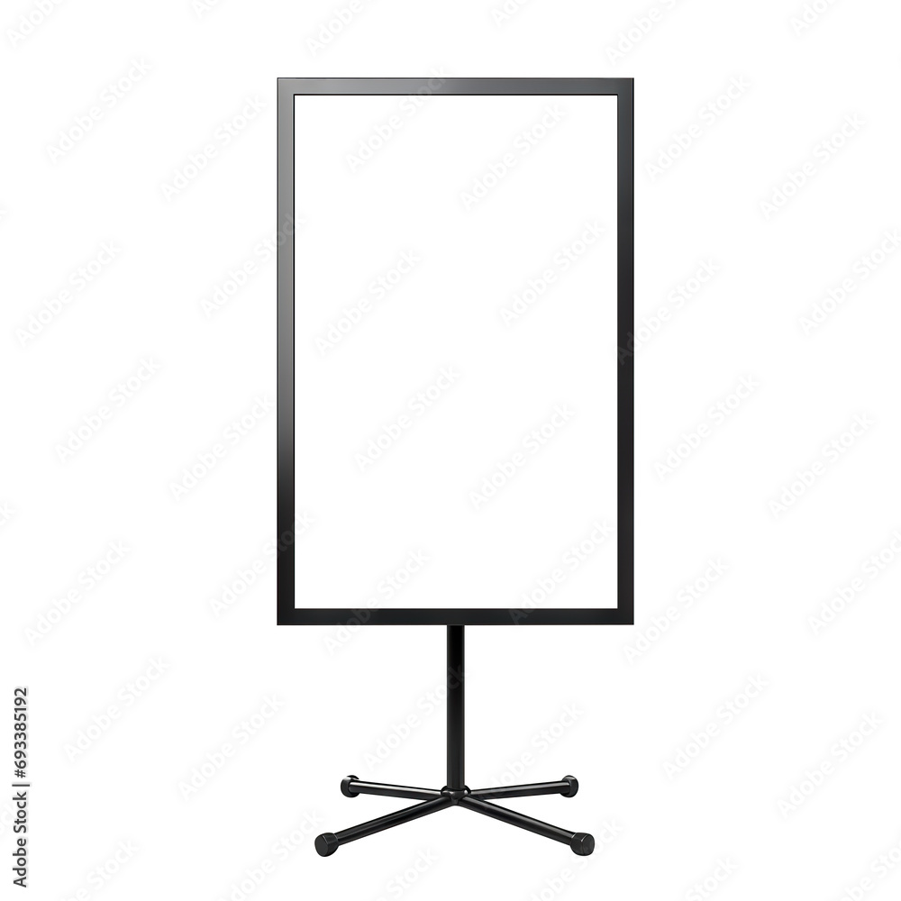 Outdoor advertising stand, cut out Outdoor advertising stand, cut out