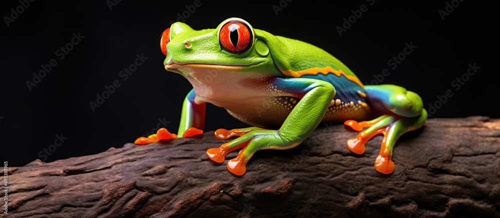 Naklejka premium Costa Rican tree frog