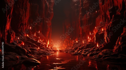 Background Wallpaper of the World of Hell