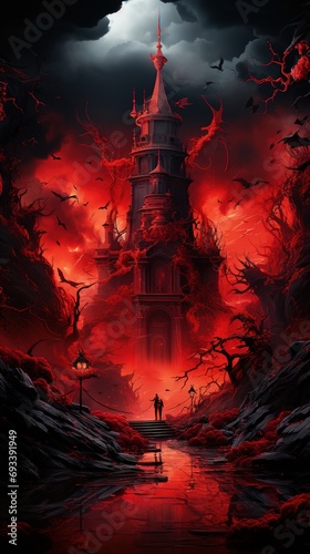 Background Wallpaper of the World of Hell